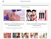 Tablet Screenshot of beautyjournaal.nl